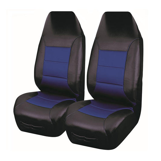 Universal El Toro Series Ii Front Seat Covers Size 60/25 | Black/Blue - image1