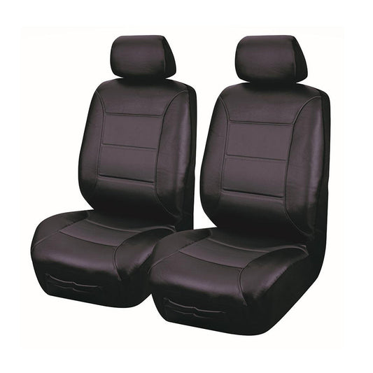 Universal El Toro Series Ii Front Seat Covers Size 30/35 | Black/Black - image1