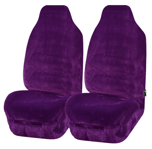 Universal Finesse Faux Fur Seat Covers - Universal Size - image1