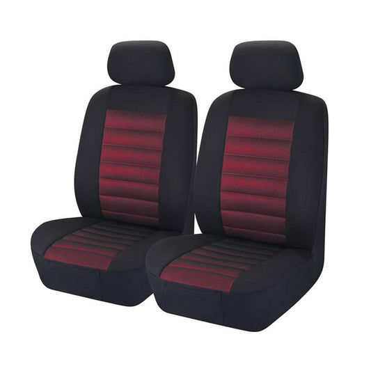 Universal Opulence Front Seat Covers Size 30/35 | Red - image1