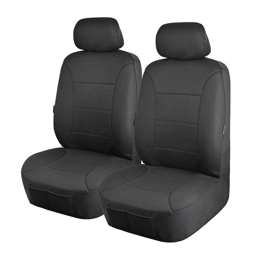 Universal Platinum Front Seat Covers Size 30/35 | Charcoal - image1