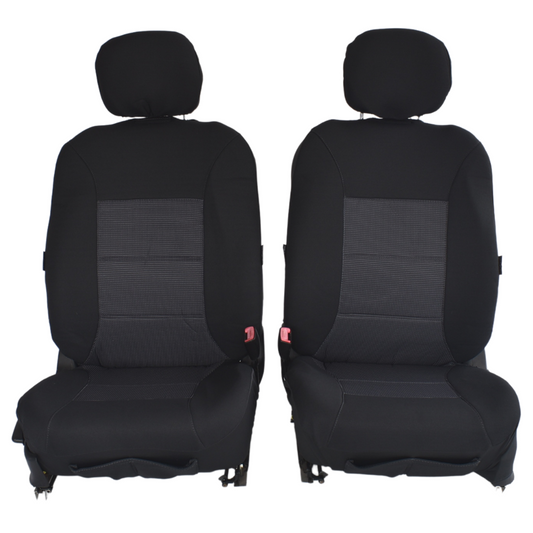 Universal Premium Front Seat Covers Size 30/35 | Grey - image1