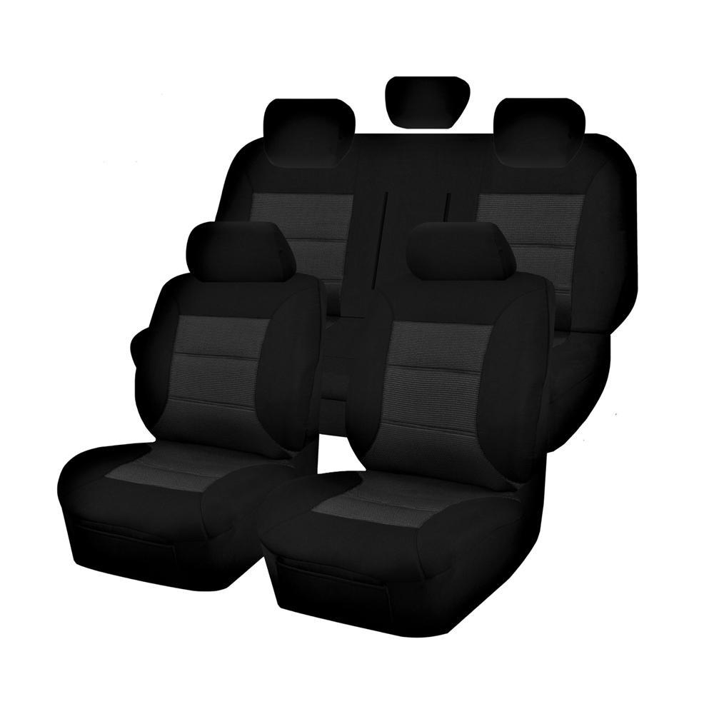 Seat Covers for Isuzu D-Max Crew Cab SX 07/2020 - On Premium Black - image1