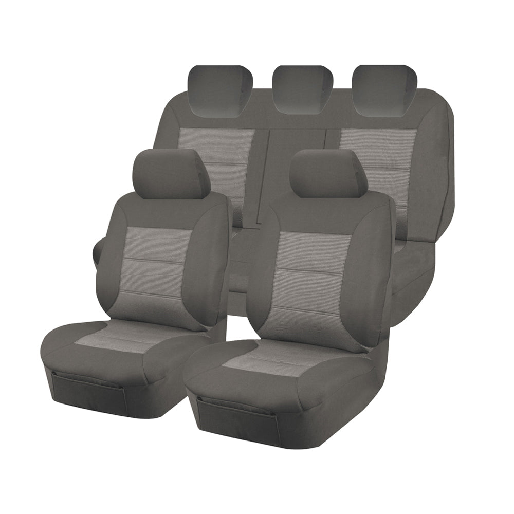 Seat Covers for MAZDA BT-50 FR UR 09/2015 - 06/2020 DUAL CAB FR GREY PREMIUM - image1