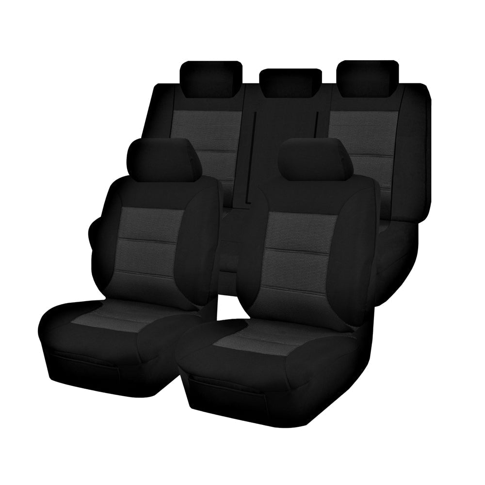 Premium Jacquard Seat Covers - For Honda Civic 9Th Gen Series Iii Sedan (2012-2016) - image1