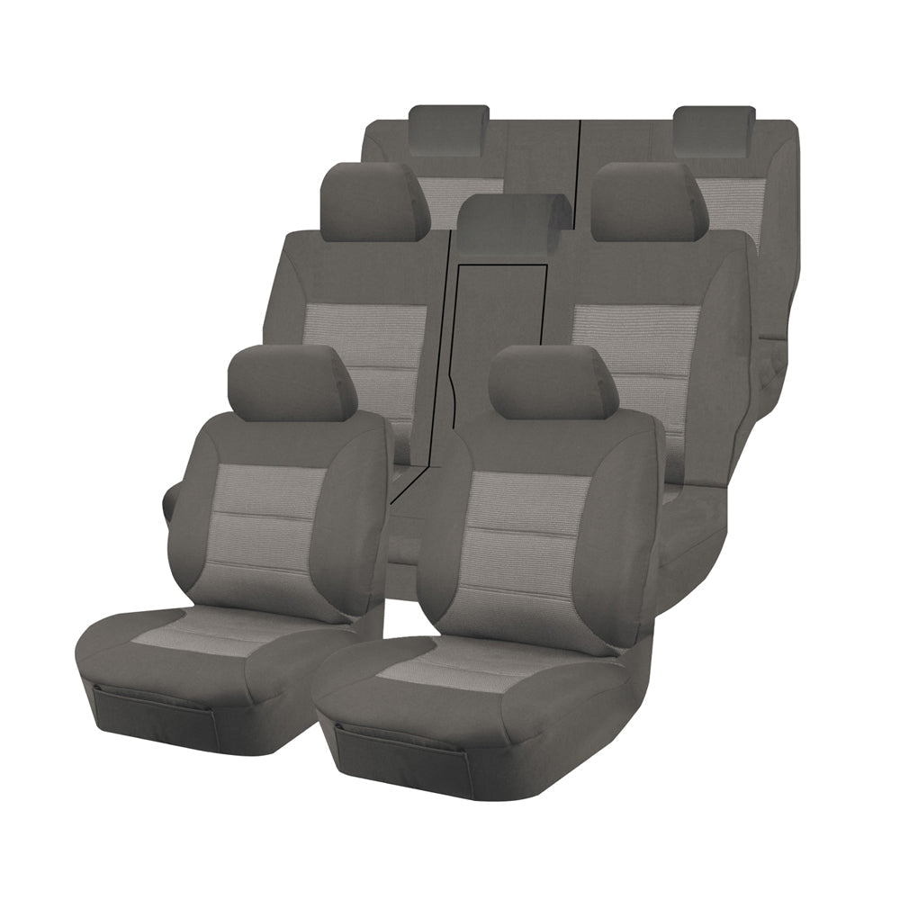 Premium Jacquard Seat Covers - For Mitsubishi Montero Sport QE Series (2015-2022) - image1