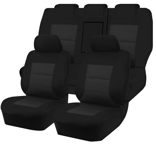 Premium Jacquard Seat Covers - For Ford Territory Sx/Sy/Sz Series 4X4 Suv/Wagon (2004-2016) - image1