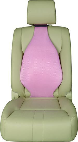 Universal Seat Cover Cushion Back Lumbar Support THE AIR SEAT New PINK X 2 - image1