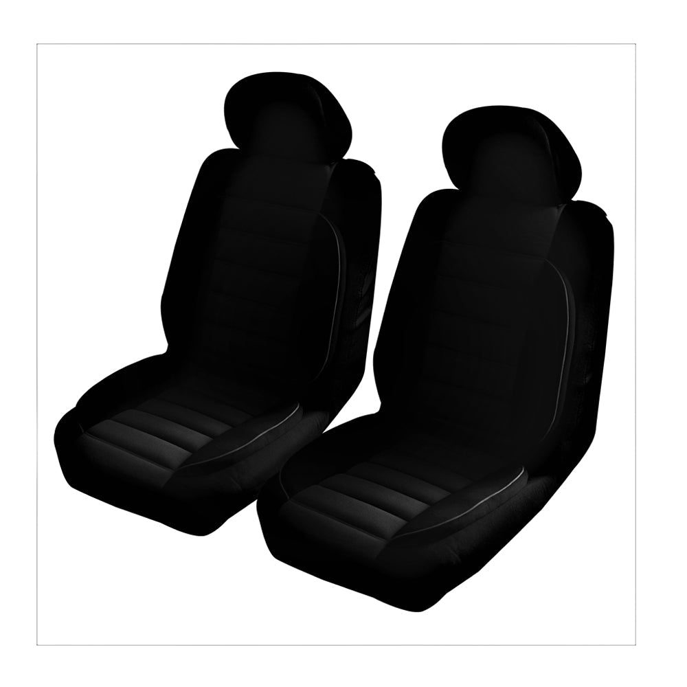 Universal Comfort Plus Front Seat Covers Size 30/35 | Black - image1