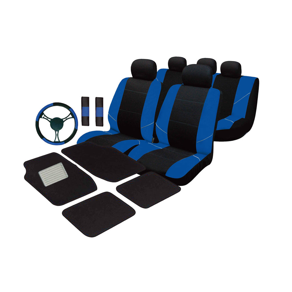 Universal Ultimate Car Accessories Value Pack - Blue - image1