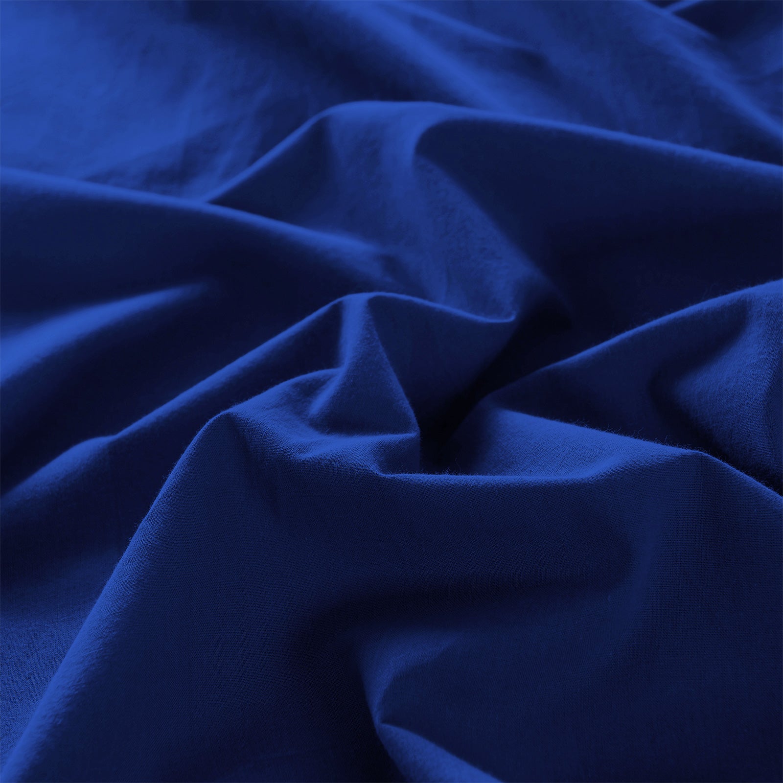 Royal Comfort Vintage Washed 100% Cotton Quilt Cover Set Bedding Ultra Soft Single Royal Blue - image6