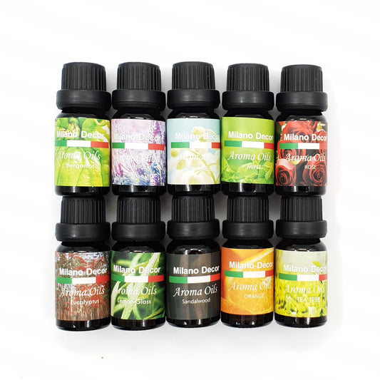 10 Pack Aroma Diffuser Oils Aromatherapy Fragrance 10ml Gift Pack - image1