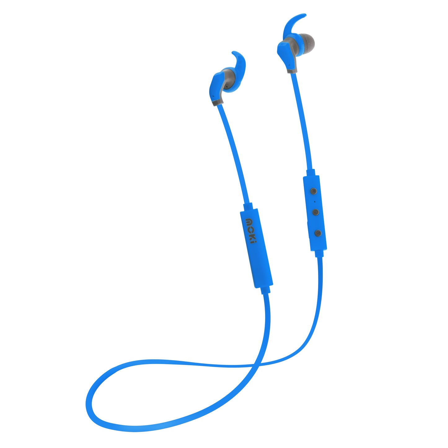 MOKI Hybrid Bluetooth Earphones - Blue - image1