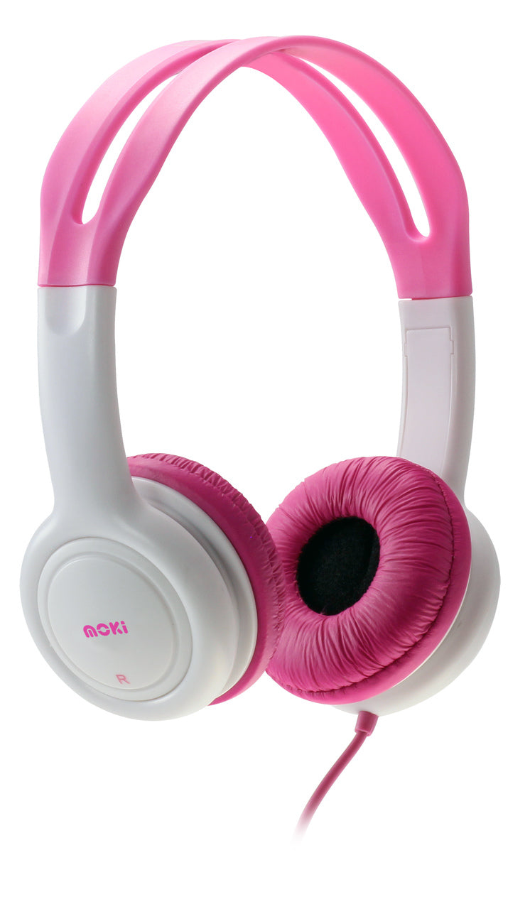 MOKI Volume Limited Kids Pink Headphones - image1