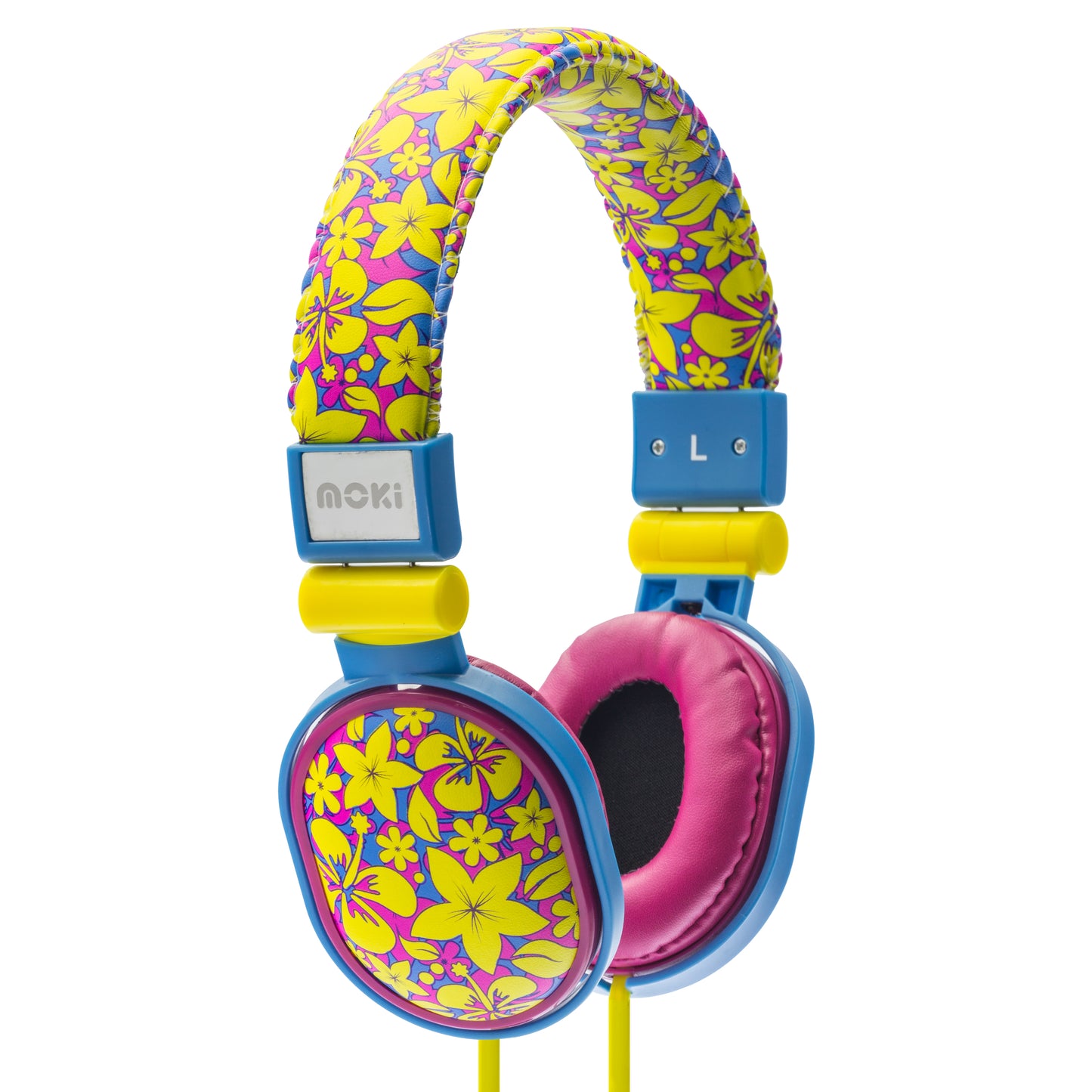 MOKI Popper Headphone soft cushioned Aloha style - image1