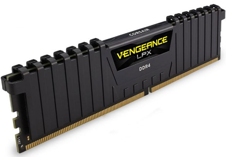 CORSAIR Vengeance LPX 8GB 1x8GB DDR4 3000MHz C16 Desktop Gaming Memory Black - image1