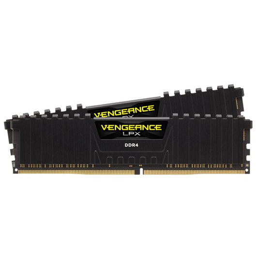 CORSAIR Vengeance LPX 64GB 2x32GB DDR4 2400MHz C16 1.2V XMP 2.0 Black Desktop Gaming Memory AMD Optimized - image1