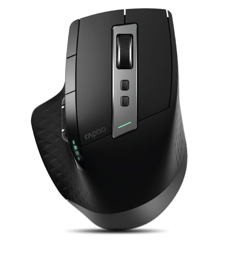 RAPOO MT750S Multi-Mode Bluetooth & 2.4G Wireless Mouse - Upto DPI 3200 Rechargeable Battery - image1