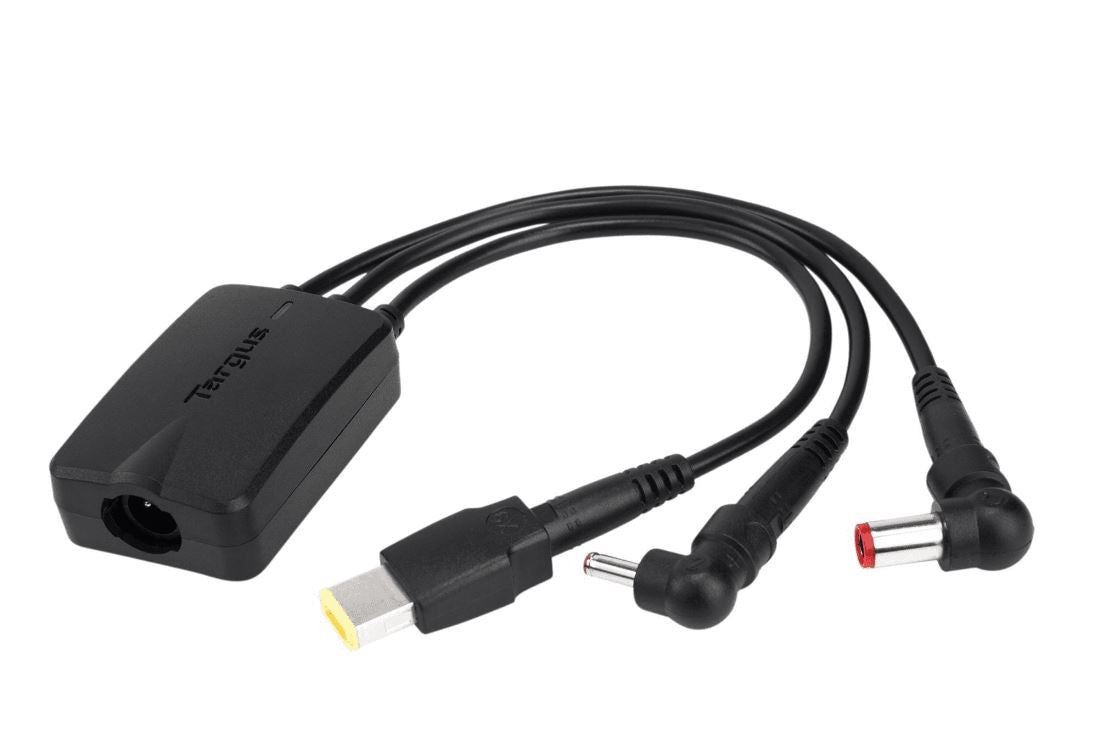 Targus 3-Way Active DC Charging Cable - Accommodates up to 3 different Power Tips/SecureFix clips for Semi-Permanent Bonding to the DC cable - image1