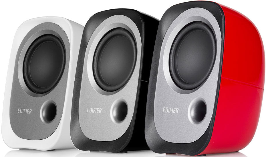 Edifier R12U USB Compact 2.0 Multimedia Speakers System Red - 3.5mm AUX/USB/Ideal for Desktop,Laptop,Tablet or Phone - image1