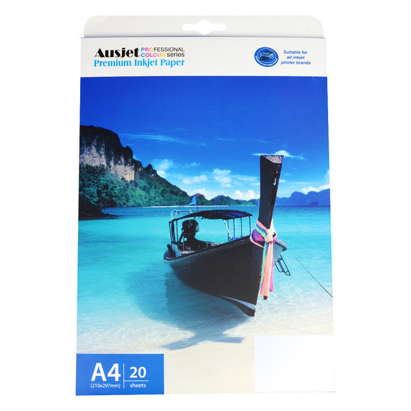 AUSJET 180gsm A4 T-Shirt Transfer - Light 20 Sheets - image1