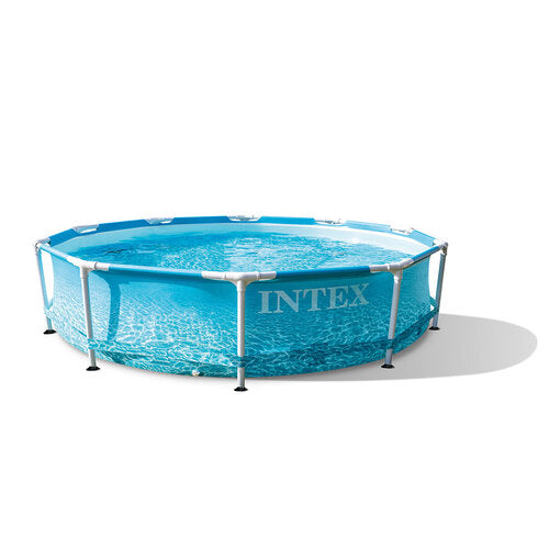 INTEX BEACHSIDE METAL FRAME POOL SET - image1