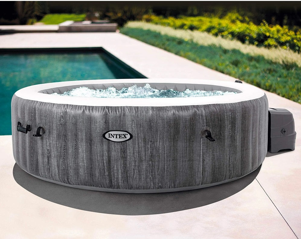 INTEX 	PURESPA GREYWOOD DELUXE SET - image1