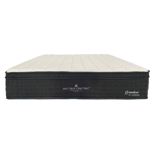 Grandeur King Single Mattress Latex Foam 7 Zone Pocket Spring - image1