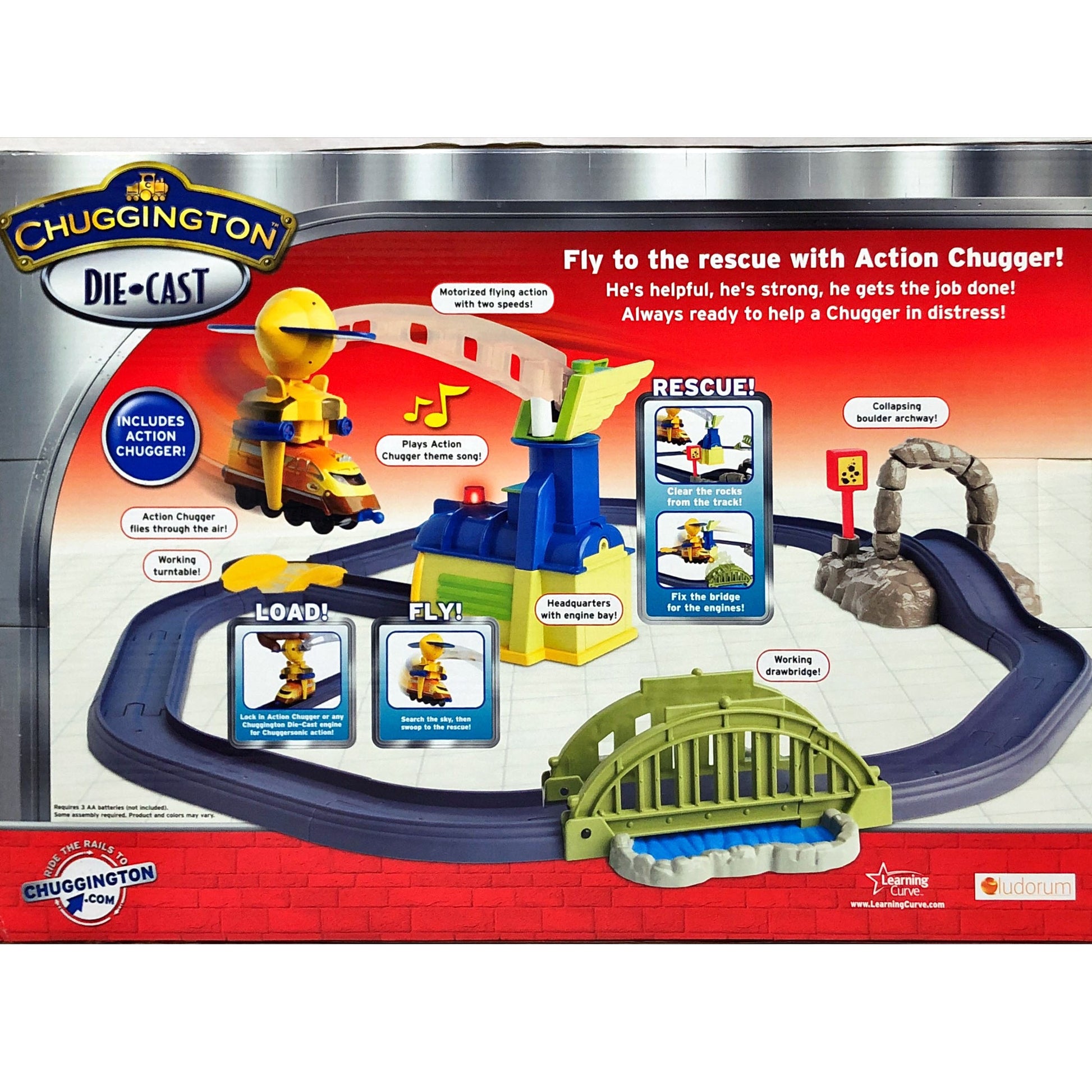 Chuggington Die Cast Train Action Chugger to the Rescue Track Playset - image3