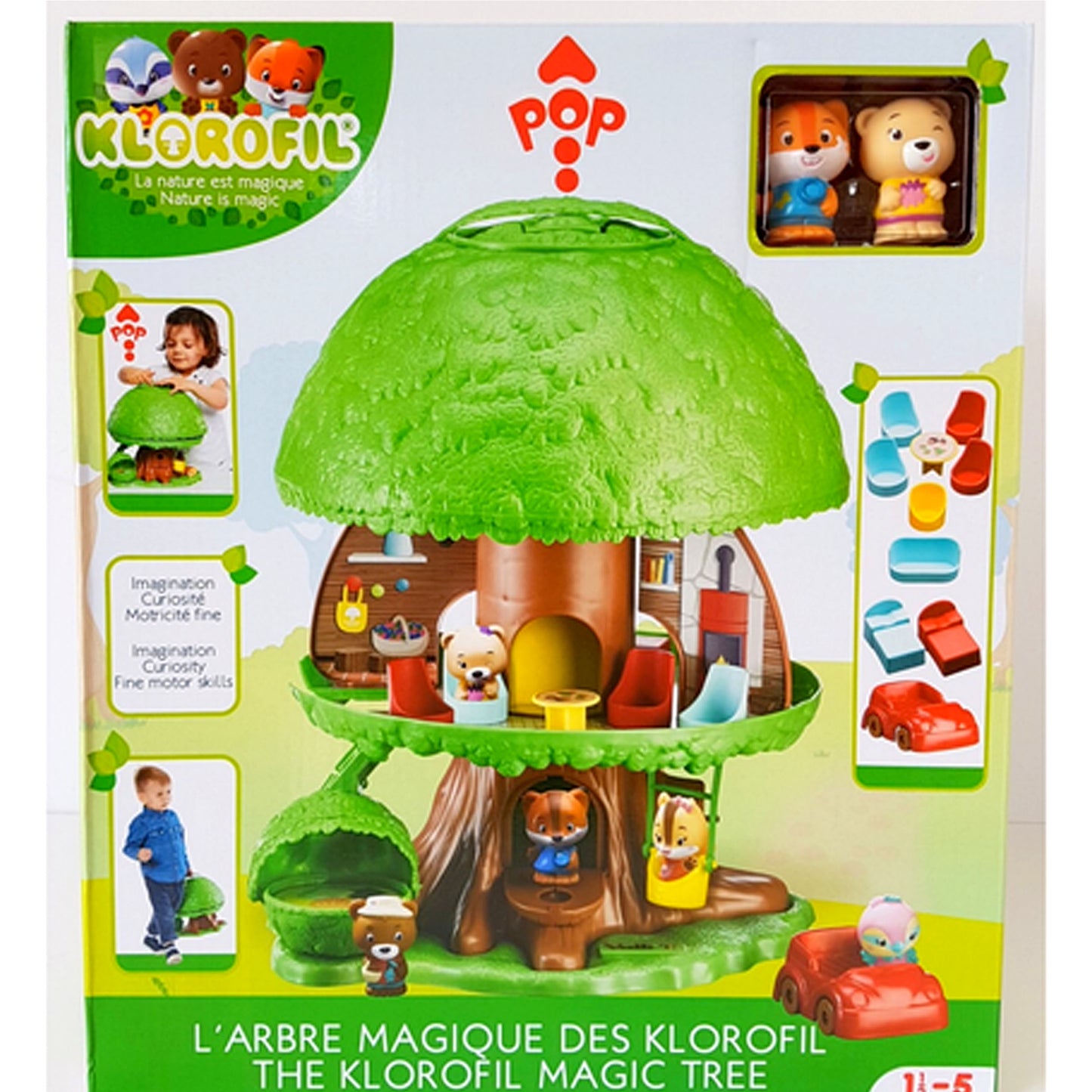 Klorofil Magie Tree House Playset with Figures & Furniture - image5