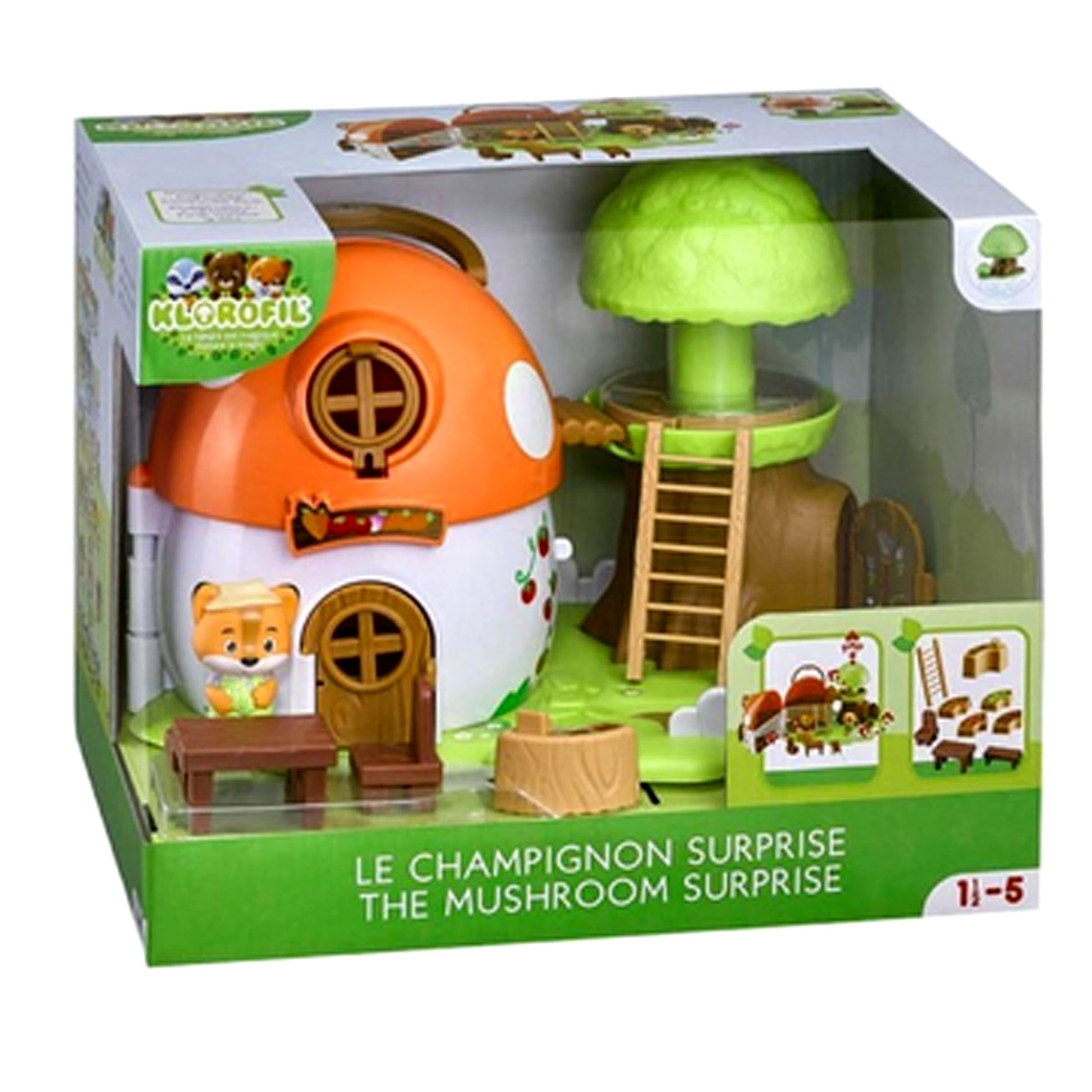 Klorofil The Mushroom Surprise Shop House with Figure - image5