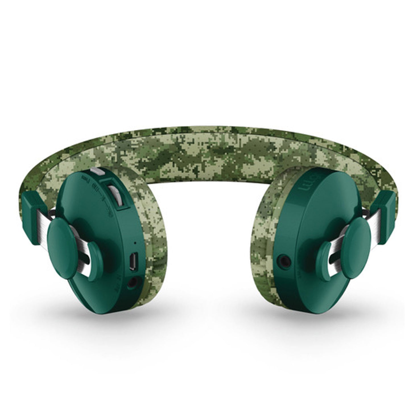 LilGadgets Untangled Pro Premium Children's Wireless Headphones Green Digital Camo - image2