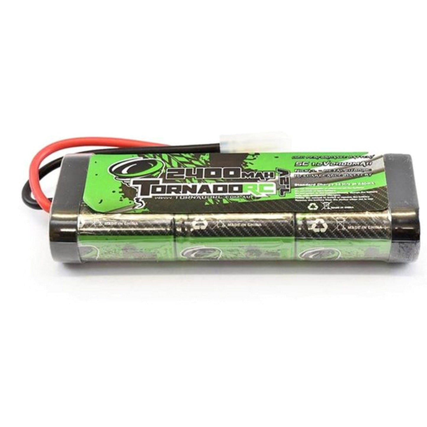 Tornado 7.2v 2400mah Stick Pack Battery For RC Radio Control Car - Tamiya Connector - image1