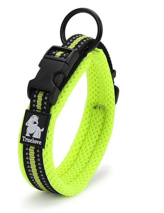 Heavy Duty Reflective Collar Neon Yellow 2XS - image1