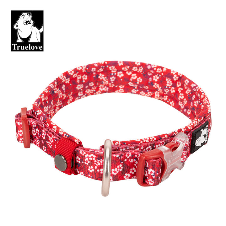 Floral Collar Poppy Red XS - image2