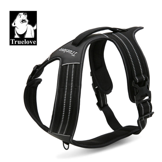 Reflective Heavy Duty Harness Black L - image1