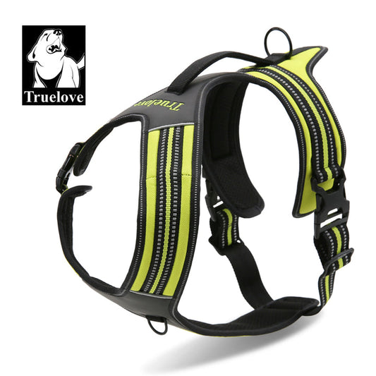 Reflective Heavy Duty Harness Neon Yellow XS - image1