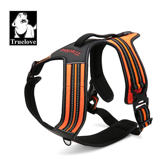 Reflective Heavy Duty Harness Orange L - image1