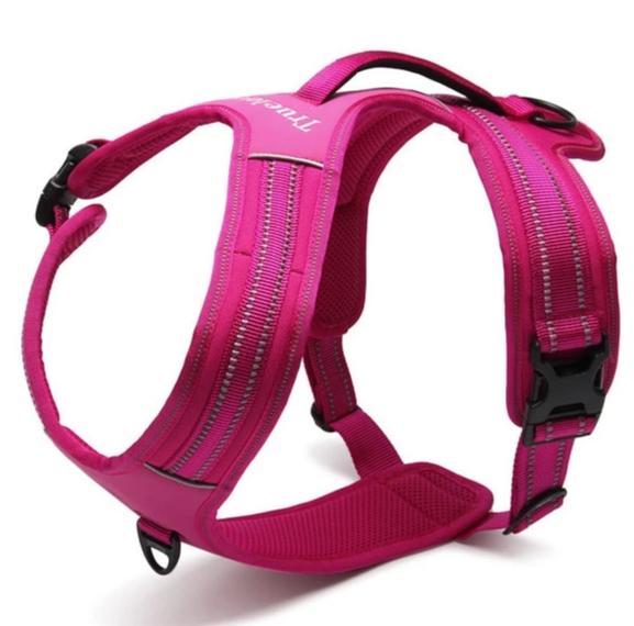 Reflective Heavy Duty Harness Pink XS - image1