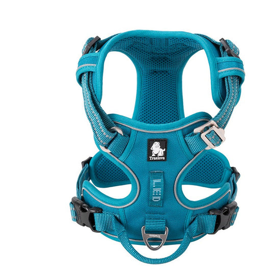 No Pull Harness Blue S - image1