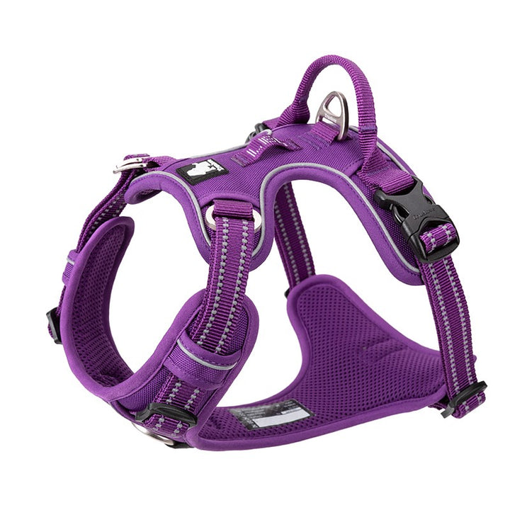 No Pull Harness Purple S - image2