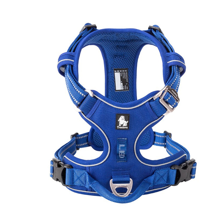 No Pull Harness Royal Blue L - image1