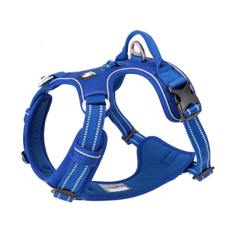 No Pull Harness Royal Blue L - image2