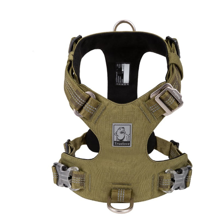 Lightweight 3M reflective Harness Army Green 2XS - image2