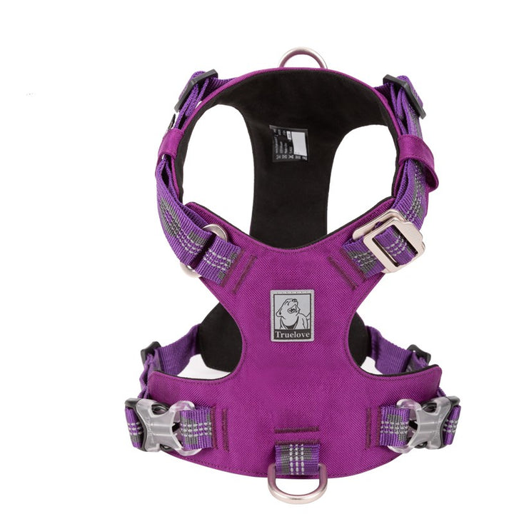 Lightweight 3M reflective Harness Purple L - image2