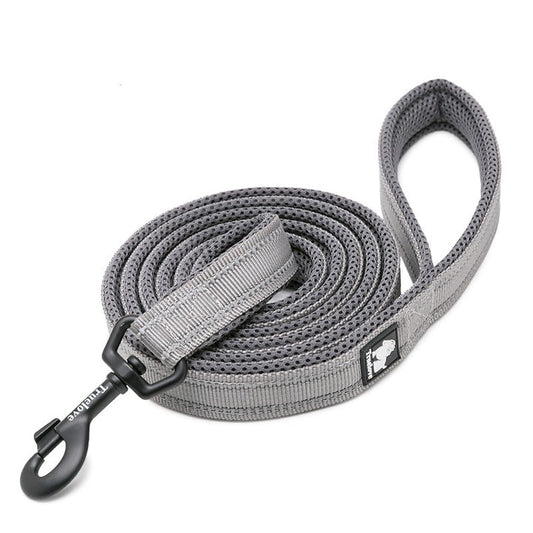 Reflective Pet Leash 2 meters Grey L - image1