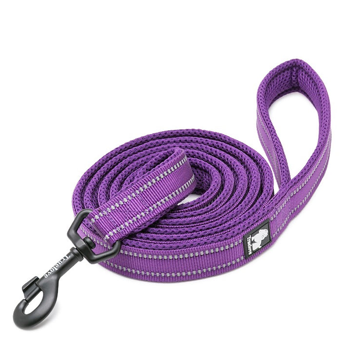 Reflective Pet Leash 2 meters Purple L - image1