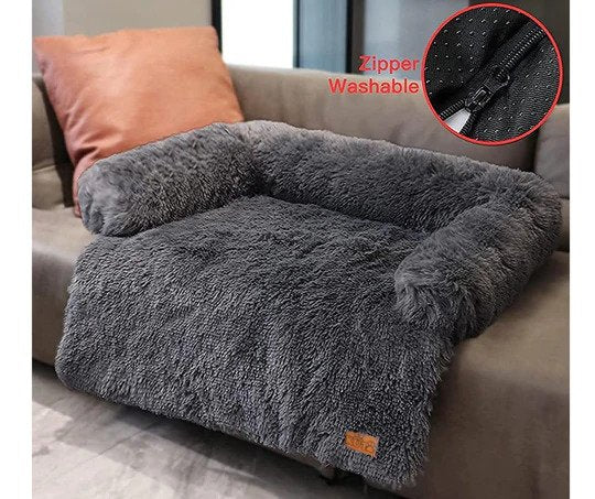 Calming Furniture Protector For Your Pets Couch Sofa Car & Floor Jumbo Charcoal - image3