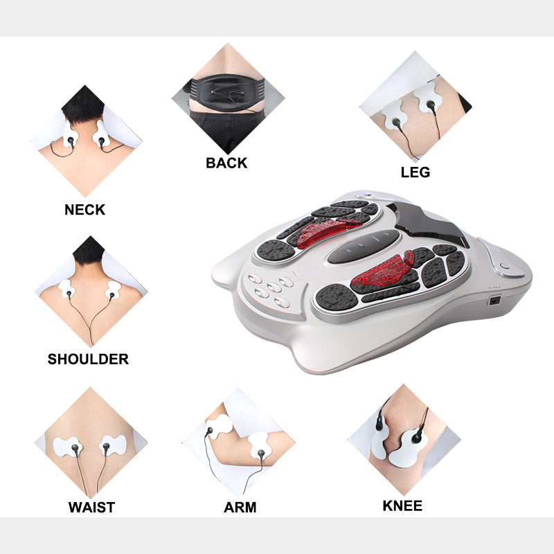 Electromagnetic Foot Massager Wave Pulse Massage Machine Circulation Booster - image5