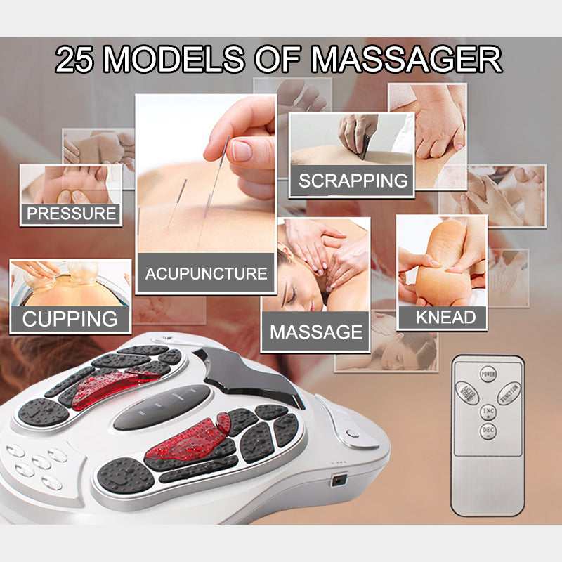 Electromagnetic Foot Massager Wave Pulse Massage Machine Circulation Booster - image6